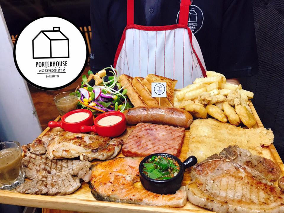 ทำเลค้าขาย-porterhouse01 จัดหนัก จัดเต็ม กับคนชอบสเต็ก ที่ร้าน พอร์เทอร์เฮ้าส์
