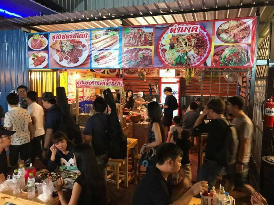 ทำเลค้าขาย-ตลาดนัดบางปะกอก03 ตลาดเปิดท้ายหน้าห้าง Big C บางปะกอก