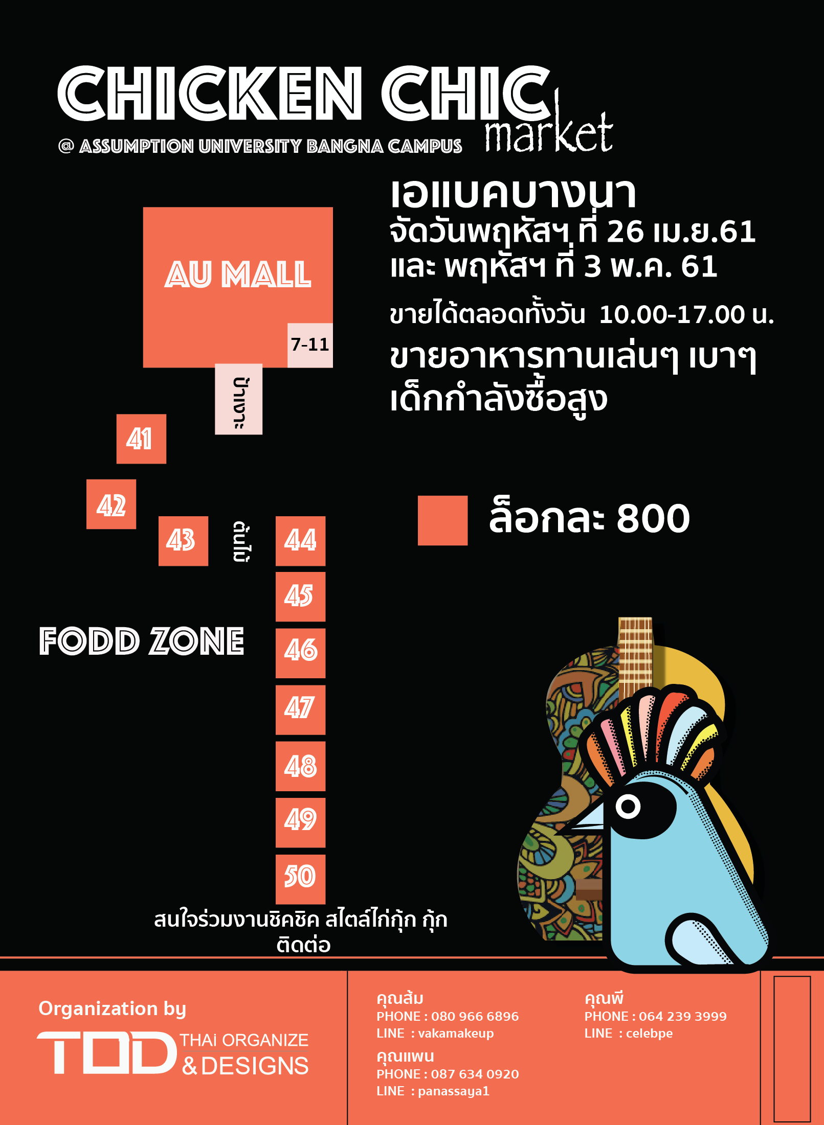 Chicken-chic-ABAC-09-1 Chicken Chic Market ตลาดไก่ มาร์เก็ต เปิดจองบูธ