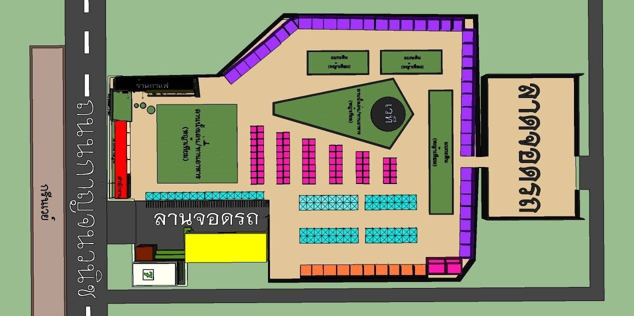 ทำเลค้าขาย-ตลาดหรอย1 ตลาดหรอย หาดใหญ่ ตลาดเปิดใหม่ รีบจองก่อนหมด