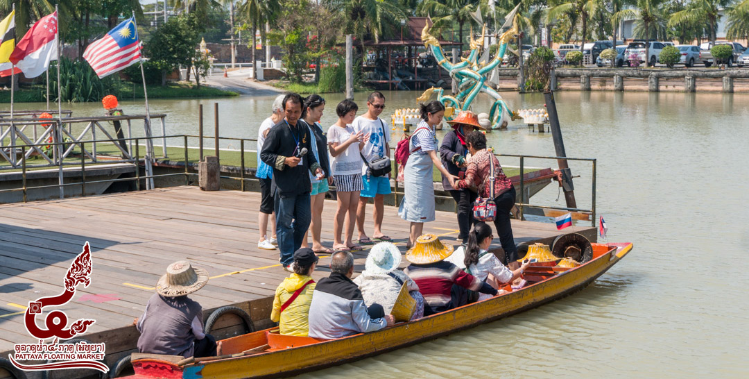 ล่องเรือ ตลาดน้ำ 4 ภาค พัทยา