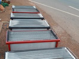 เตาปิ้งย่างขนาดใหญ่มีตะเเกรงรองถ่าน