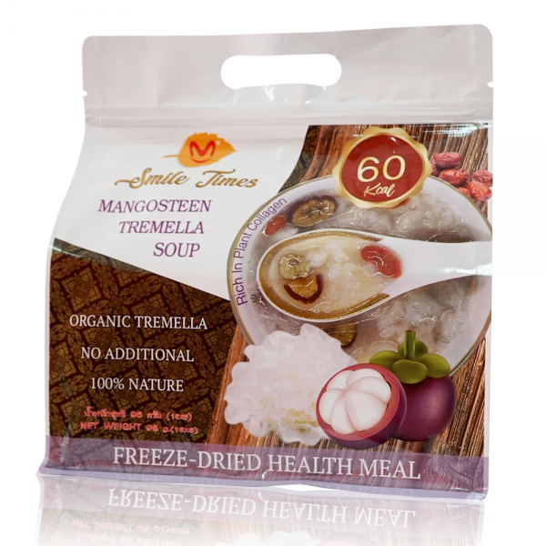 ซุปเห็ดหูหนูขาว ผสม มังคุด Mangosteen Tremella Soup 