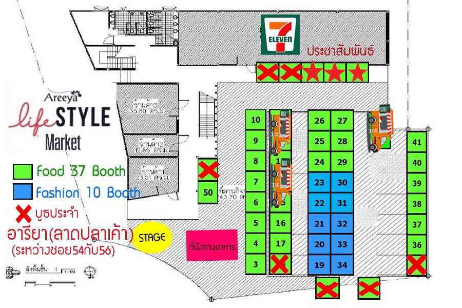 อารียา02 เปิดจองพื้นที่  Areeya Life Style Market