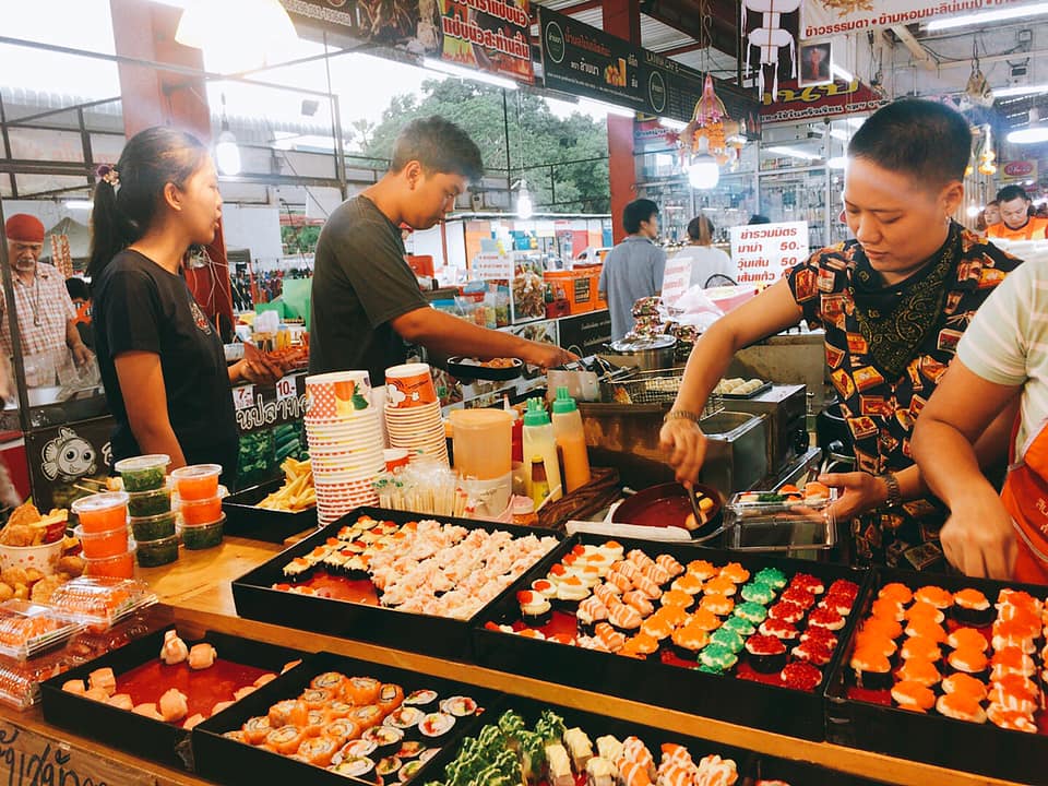 ตลาดชัชวาล7-12 ตลาดชัชวาล ลำลูกกาคลอง 7